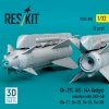 RESKIT RS32-0600 Kh-29L (AS-14A Kedge) missiles with AKU-58 (2 pcs) (Su-17, Su-25, Su-24, Su-30) (3D Printed) (1/32)